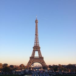 Tower against sky in city