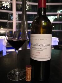 Close-up of drink on table