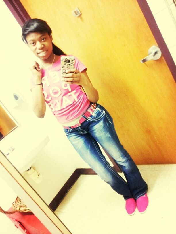 Aero Shirt , Miss Me Jeans & Bobs (: