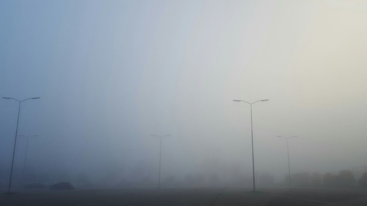 SCENIC VIEW OF SKY IN FOG