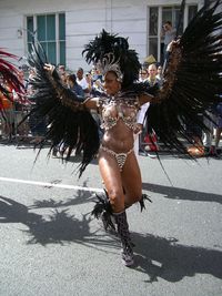 Close-up of woman in hair