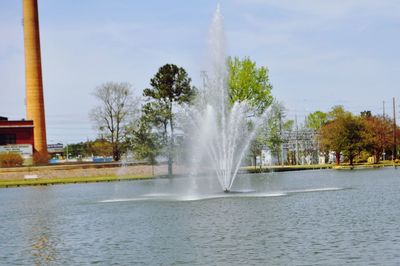 View of fountain