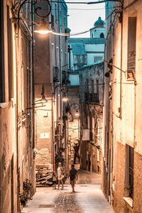 Street amidst buildings in city