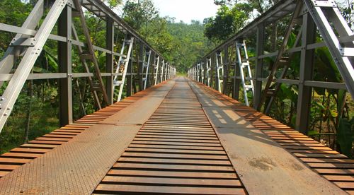 Beautiful ancient iron bridge