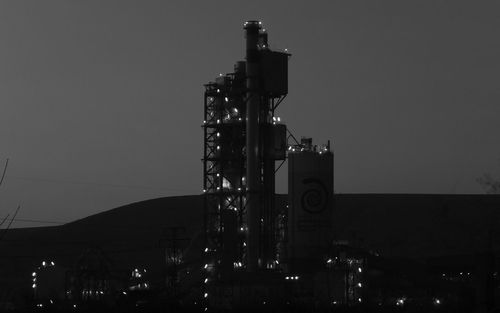 Low angle view of sky at night