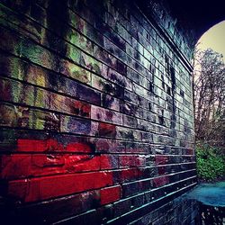 Close-up of brick wall