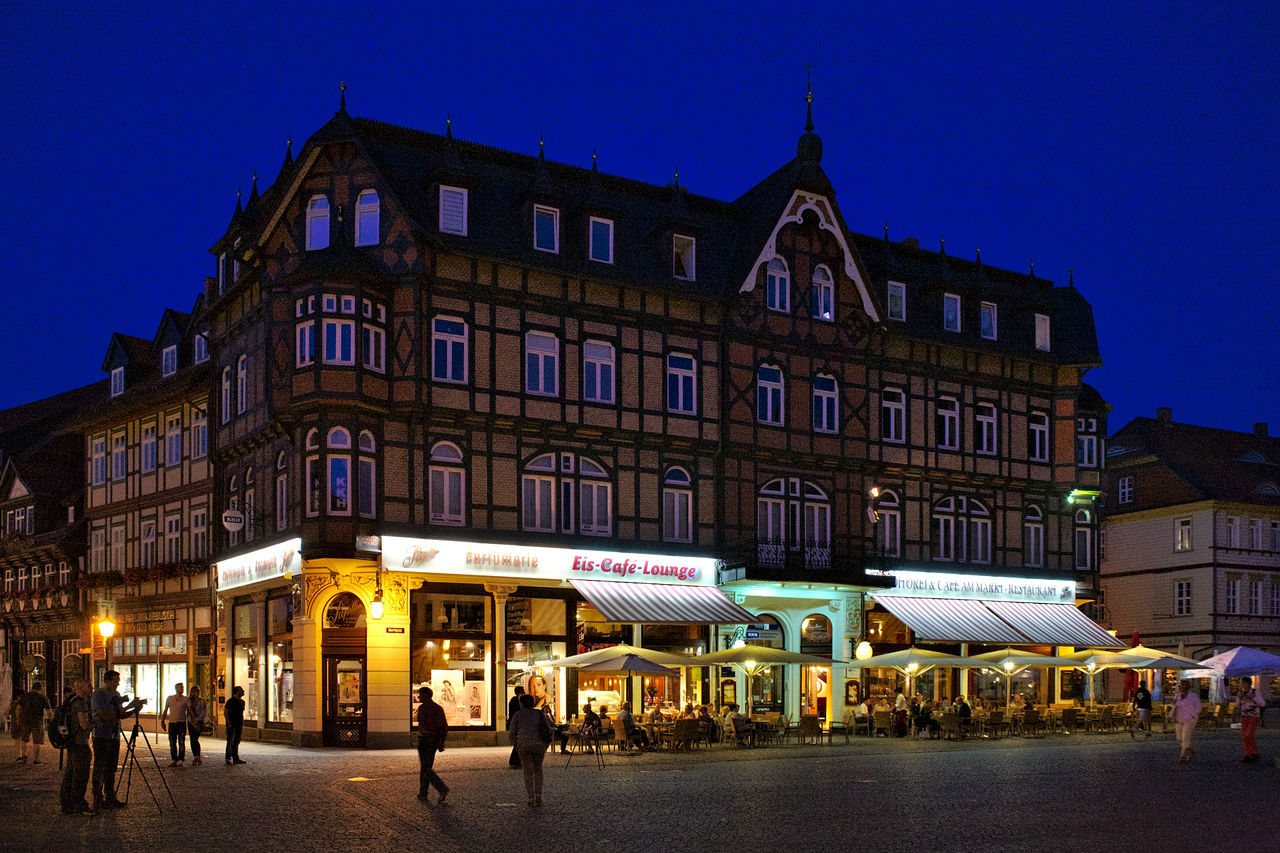 PEOPLE AT TOWN SQUARE