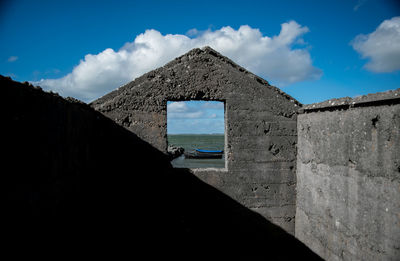 Building against sky