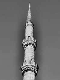 Low angle view of tower of building against sky