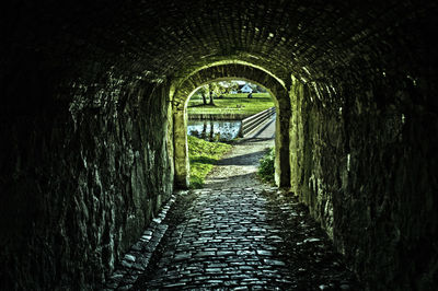 View of tunnel