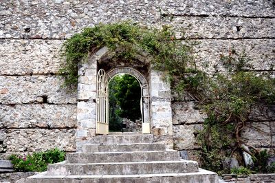 Steps of historic building