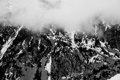 Snow covered mountain