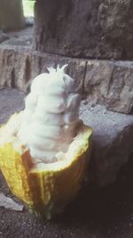 Close-up of ice cream cake