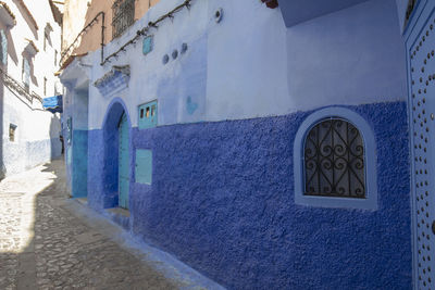 Alley amidst buildings in town