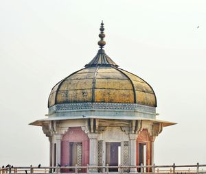 Low angle view of temple