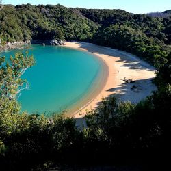 Scenic view of beach