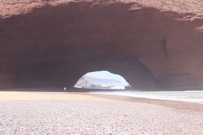 Scenic view of beach