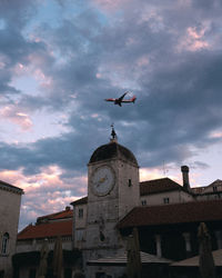 Low angle view of buildings against sky