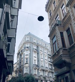 Low angle view of buildings against sky