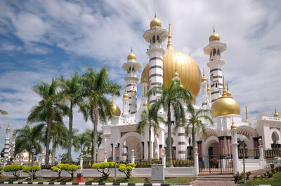 View of cathedral against cloudy sky