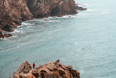 Scenic view of sea