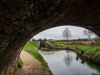 Bridge over canal 
