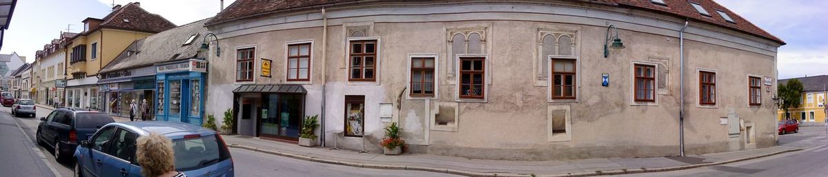 View of buildings in city