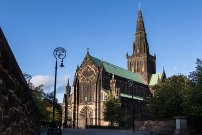 View of temple building against sky