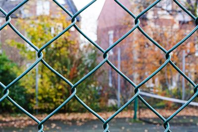 Full frame shot of chainlink fence