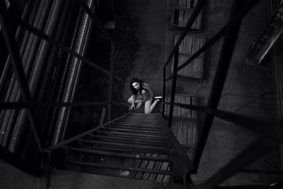 Low angle view of stairs