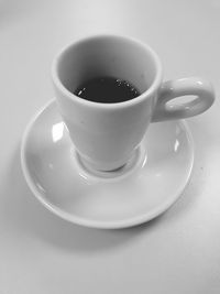 Close-up of coffee cup