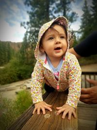 Portrait of a smiling girl