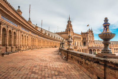 View of historic building against sky