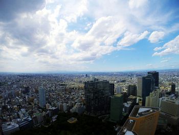 Aerial view of cityscape