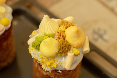 Close-up of ice cream