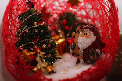 Close-up of christmas tree