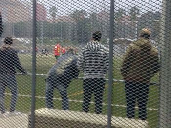 Close-up of chainlink fence