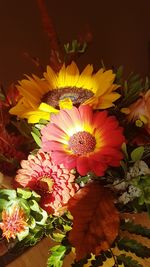 Close-up of yellow flowers blooming outdoors