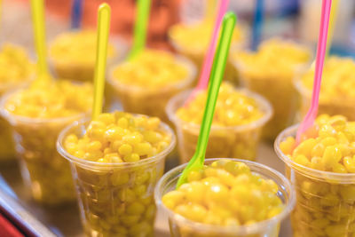 Close-up of food in container