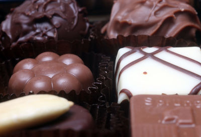 Close-up of chocolate cake