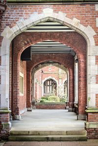 View of archway