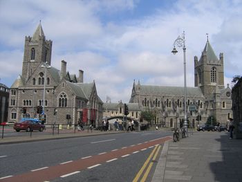 View of buildings in city