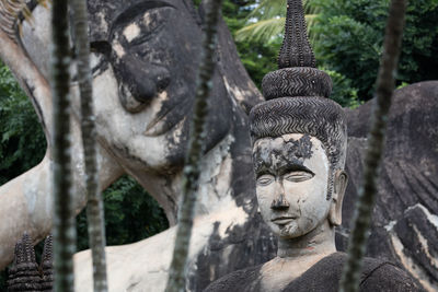 Statue of buddha in temple