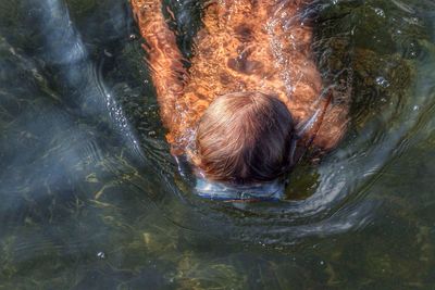 View of water in water