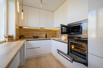 Interior of modern kitchen