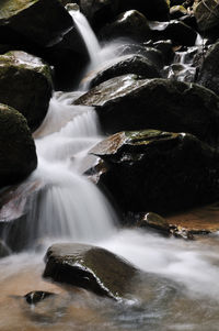 View of waterfall