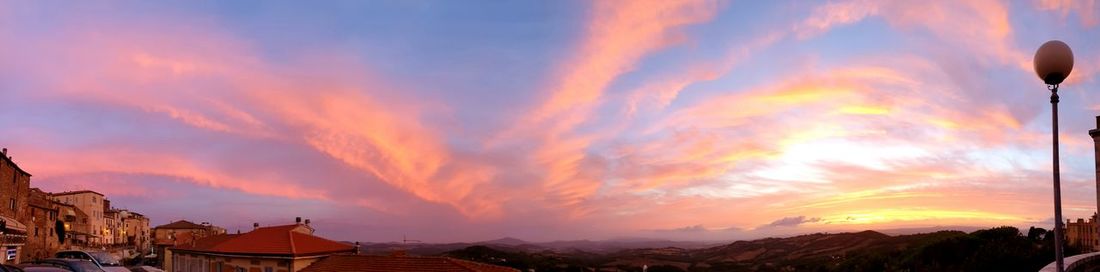 Sunset panoramic