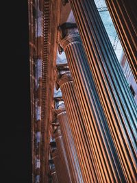 Low angle view of buildings against sky