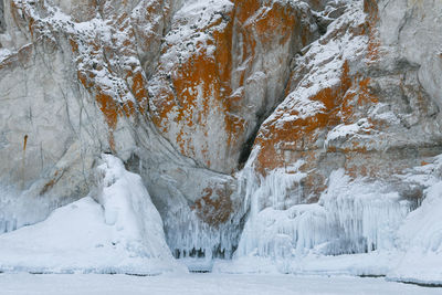 Snow covered landscape