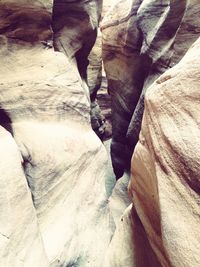 Rocks on rock formation